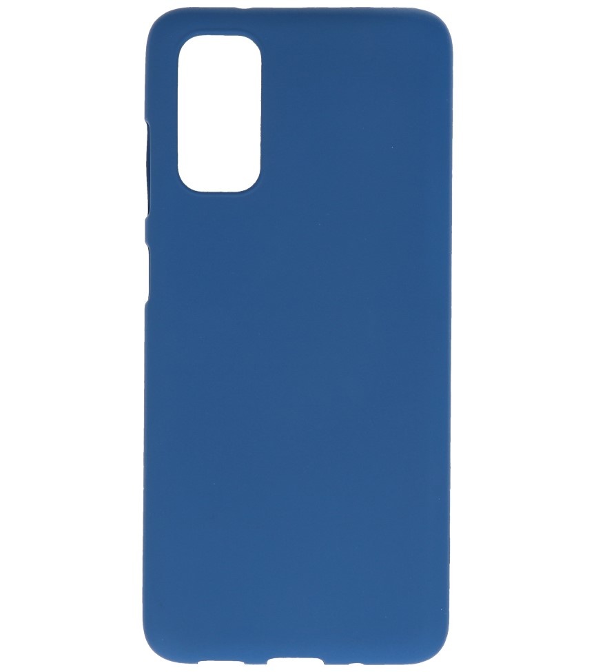 Color TPU Hoesje voor Samsung Galaxy S20 Navy