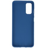 Funda de TPU en color para Samsung Galaxy S20 Azul marino