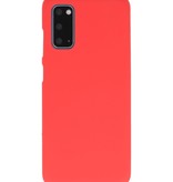 Funda de TPU en color para Samsung Galaxy S20 Rojo