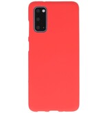Color TPU Hoesje voor Samsung Galaxy S20 Rood