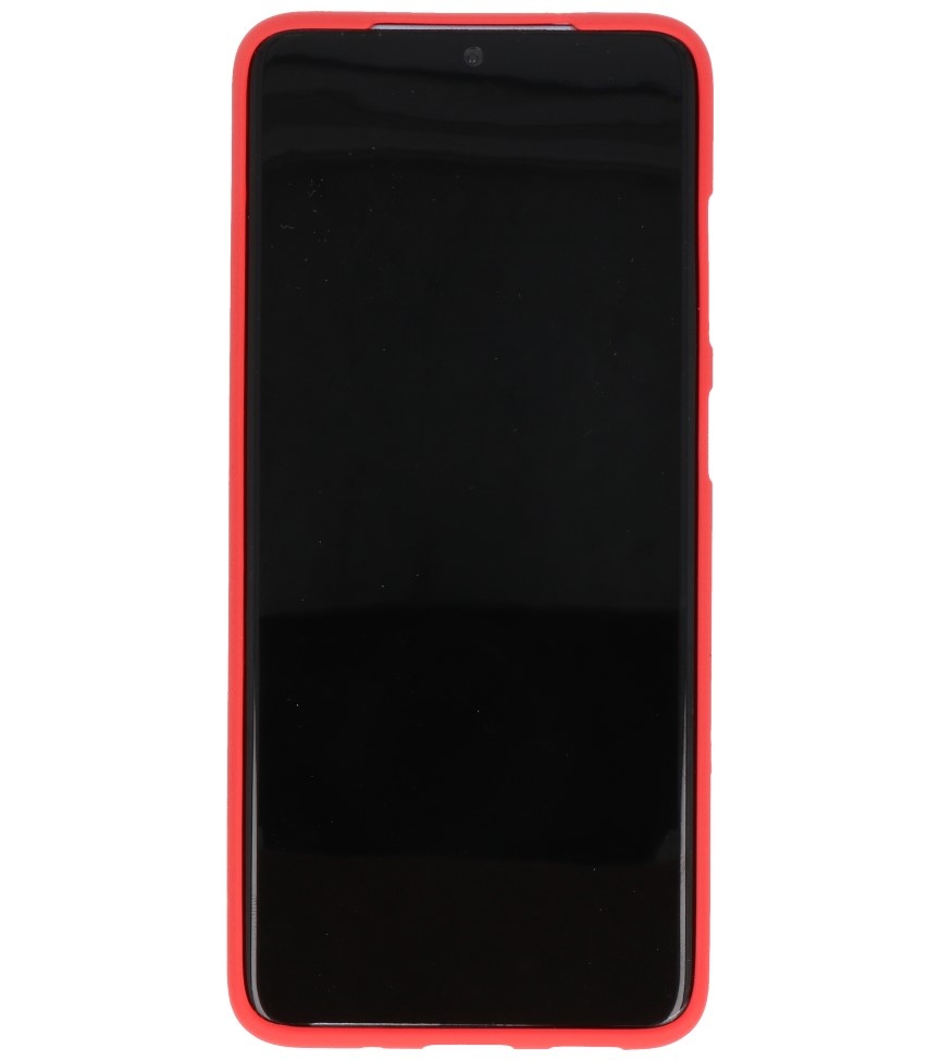 Color TPU Hoesje voor Samsung Galaxy S20 Rood