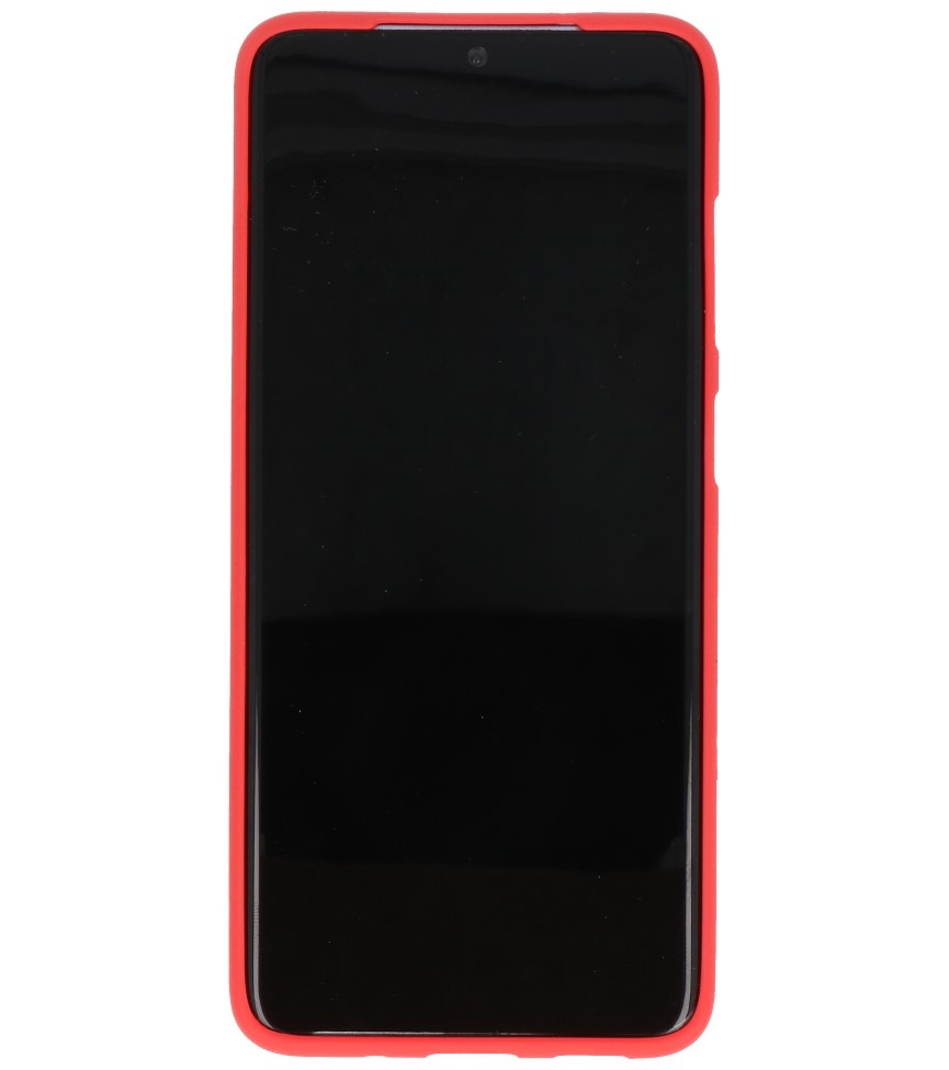 Custodia in TPU a colori per Samsung Galaxy S20 rossa