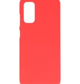 Coque en TPU couleur pour Samsung Galaxy S20 Rouge
