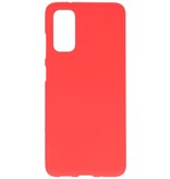 Color TPU Case for Samsung Galaxy S20 Red