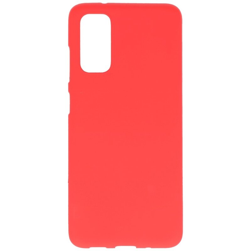 Color TPU Hoesje voor Samsung Galaxy S20 Rood