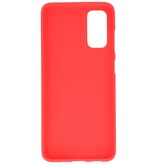 Color TPU Hoesje voor Samsung Galaxy S20 Rood
