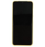 Coque TPU couleur pour Samsung Galaxy S20 Jaune
