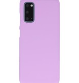 Color TPU Hoesje voor Samsung Galaxy S20 Paars