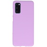 Color TPU Case for Samsung Galaxy S20 Purple