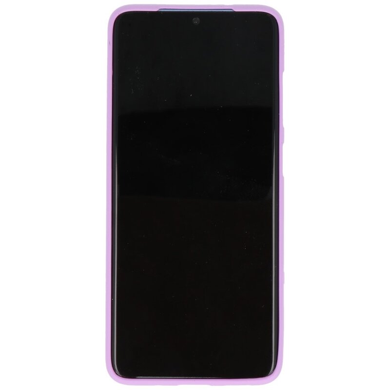 Funda de TPU en color para Samsung Galaxy S20 Púrpura