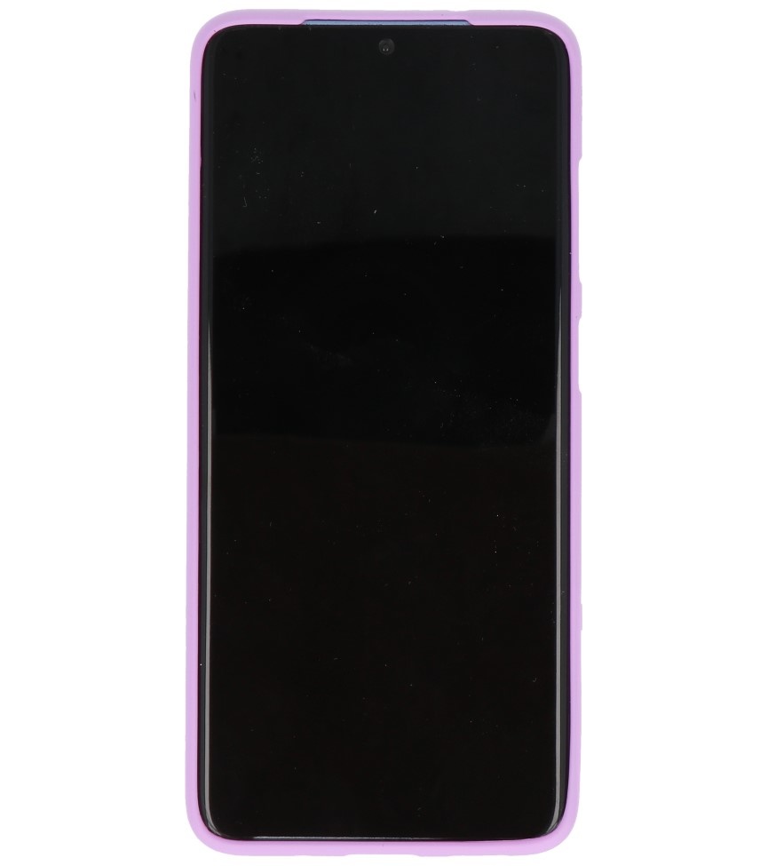 Coque en TPU couleur pour Samsung Galaxy S20 Violet