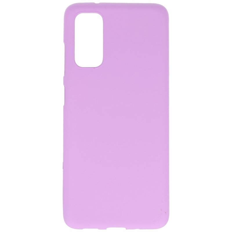 Custodia in TPU a colori per Samsung Galaxy S20 viola