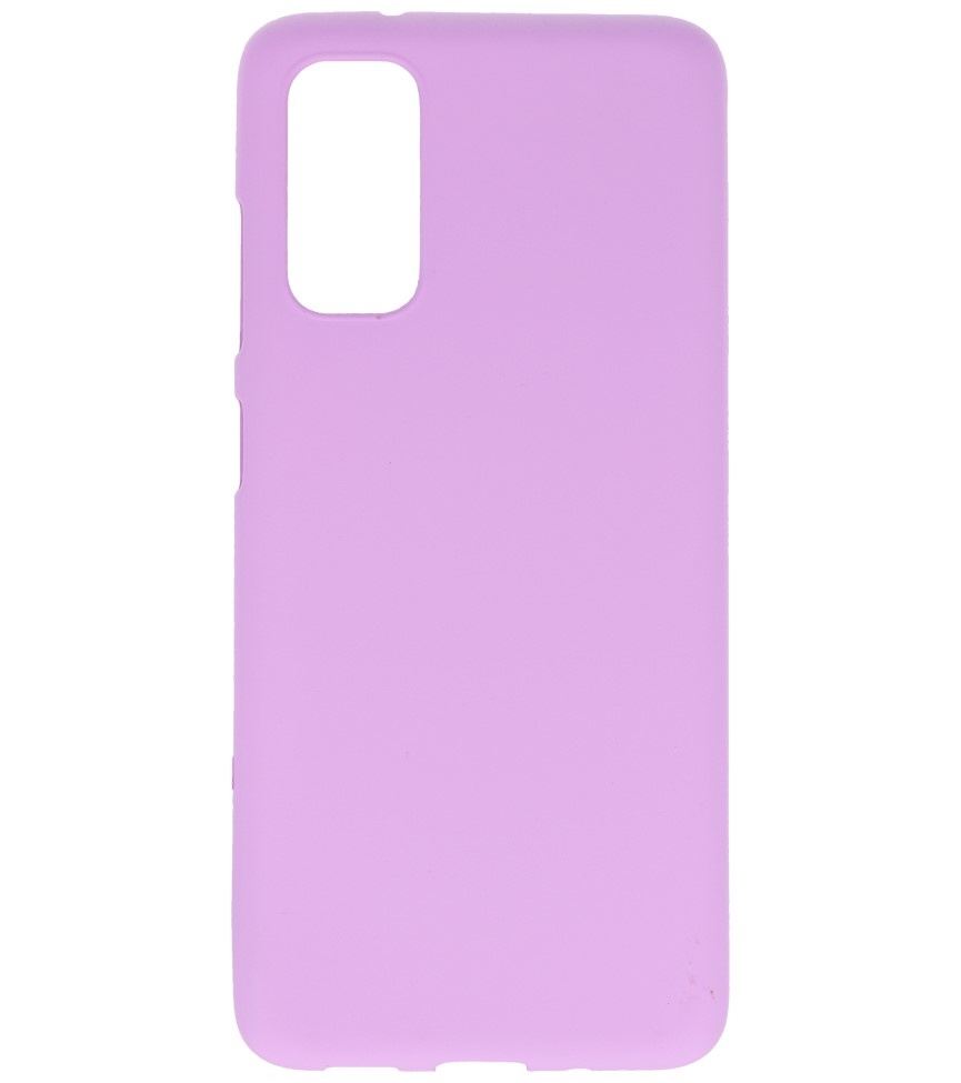 Coque en TPU couleur pour Samsung Galaxy S20 Violet