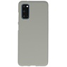 Coque TPU couleur pour Samsung Galaxy S20 Gris