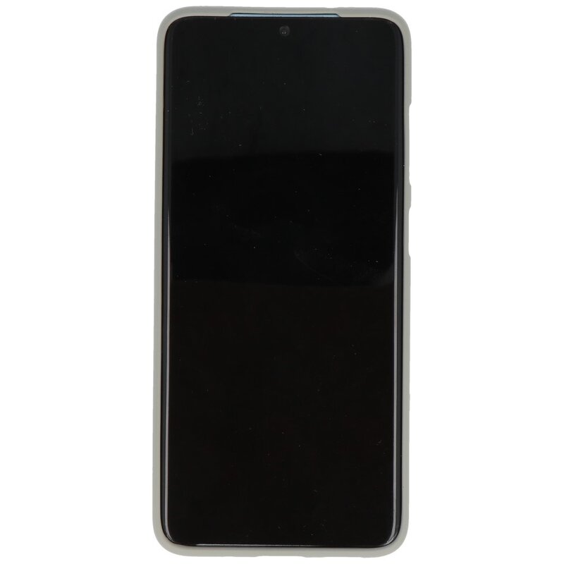 Custodia in TPU a colori per Samsung Galaxy S20 grigia