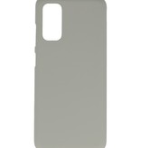 Funda de TPU en color para Samsung Galaxy S20 Gris