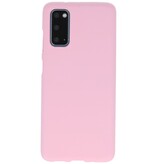 Funda de TPU en color para Samsung Galaxy S20 Rosa