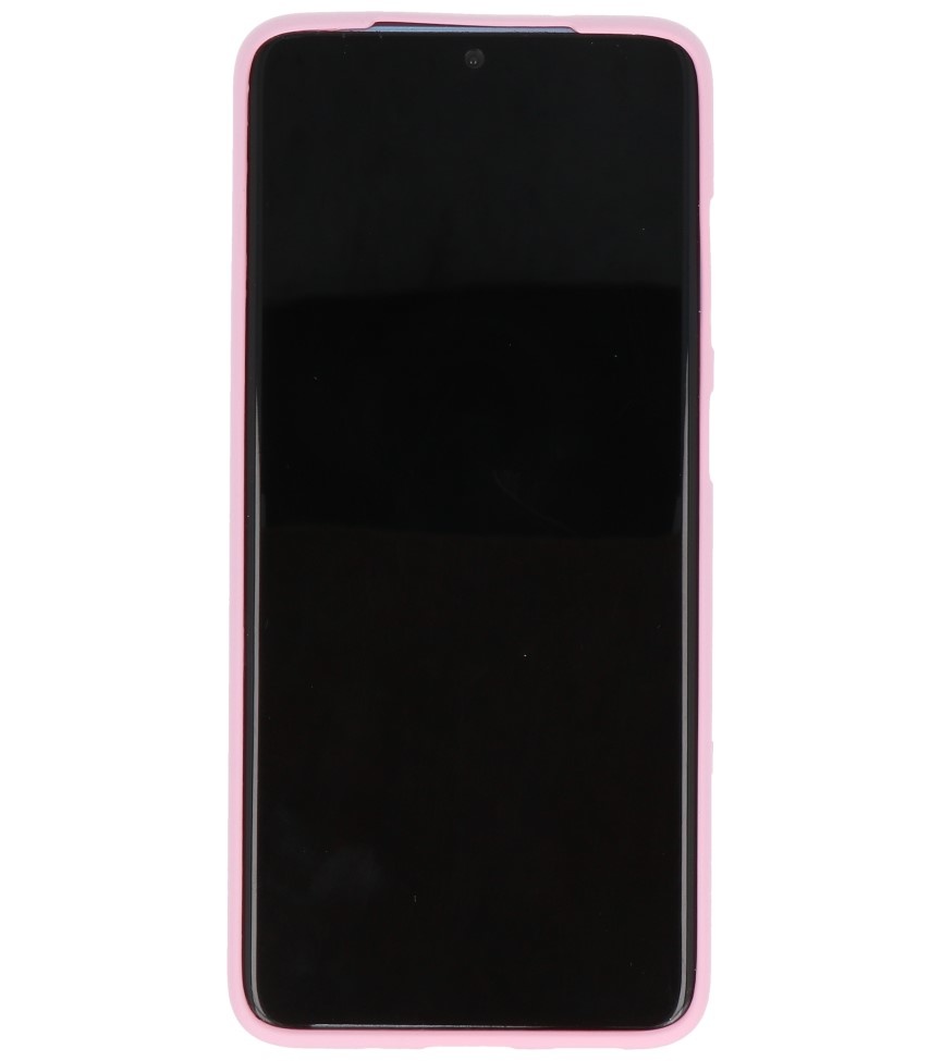 Custodia in TPU a colori per Samsung Galaxy S20 rosa