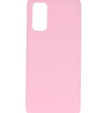 Color TPU Hoesje voor Samsung Galaxy S20 Roze