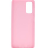 Color TPU Hoesje voor Samsung Galaxy S20 Roze