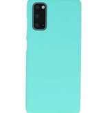 Coque en TPU couleur pour Samsung Galaxy S20 Turquoise