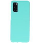 Carcasa de TPU en color para Samsung Galaxy S20 Turquesa