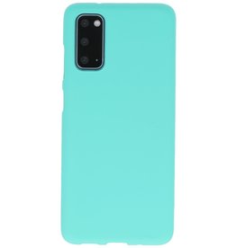 Color TPU Case for Samsung Galaxy S20 Turquoise