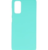 Carcasa de TPU en color para Samsung Galaxy S20 Turquesa