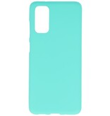 Carcasa de TPU en color para Samsung Galaxy S20 Turquesa