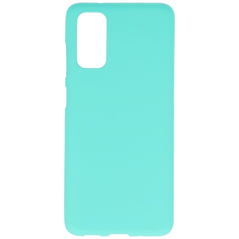 Carcasa de TPU en color para Samsung Galaxy S20 Turquesa