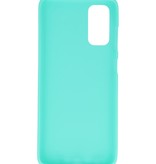 Coque en TPU couleur pour Samsung Galaxy S20 Turquoise