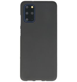 Farbige TPU-Hülle für Samsung Galaxy S20 Plus Schwarz