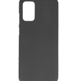 Coque TPU couleur pour Samsung Galaxy S20 Plus Noir
