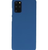 Farve TPU taske til Samsung Galaxy S20 Plus Navy
