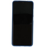Farve TPU taske til Samsung Galaxy S20 Plus Navy