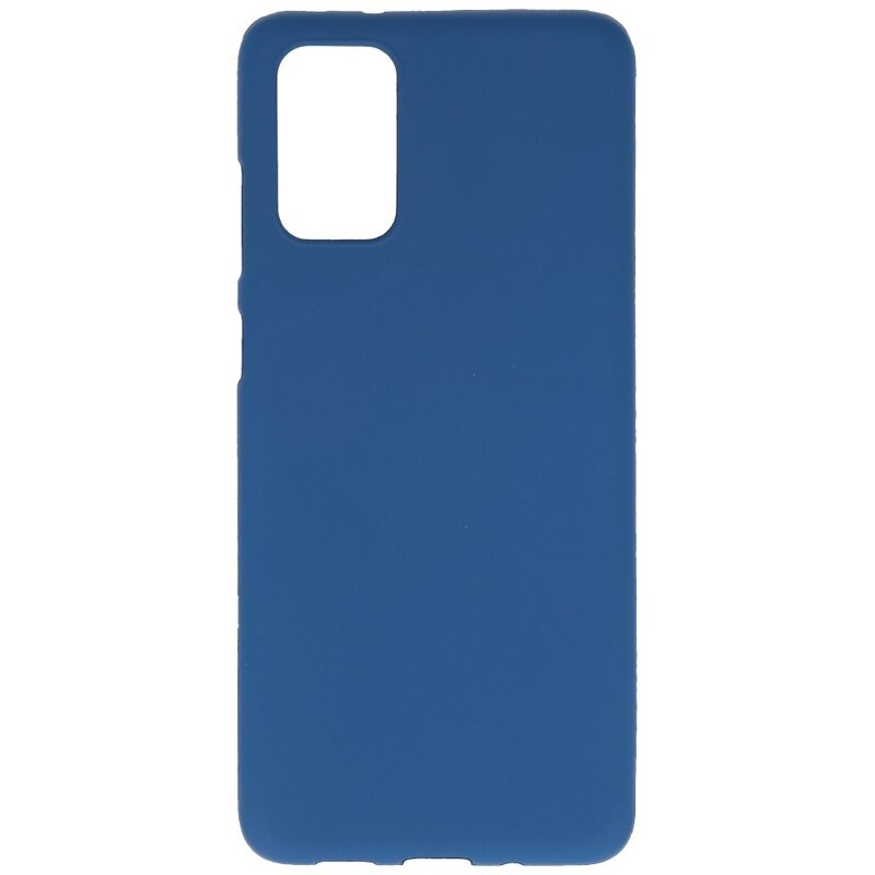 Funda de TPU en color para Samsung Galaxy S20 Plus Azul marino
