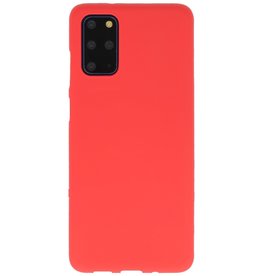 Carcasa de TPU en color para Samsung Galaxy S20 Plus Rojo