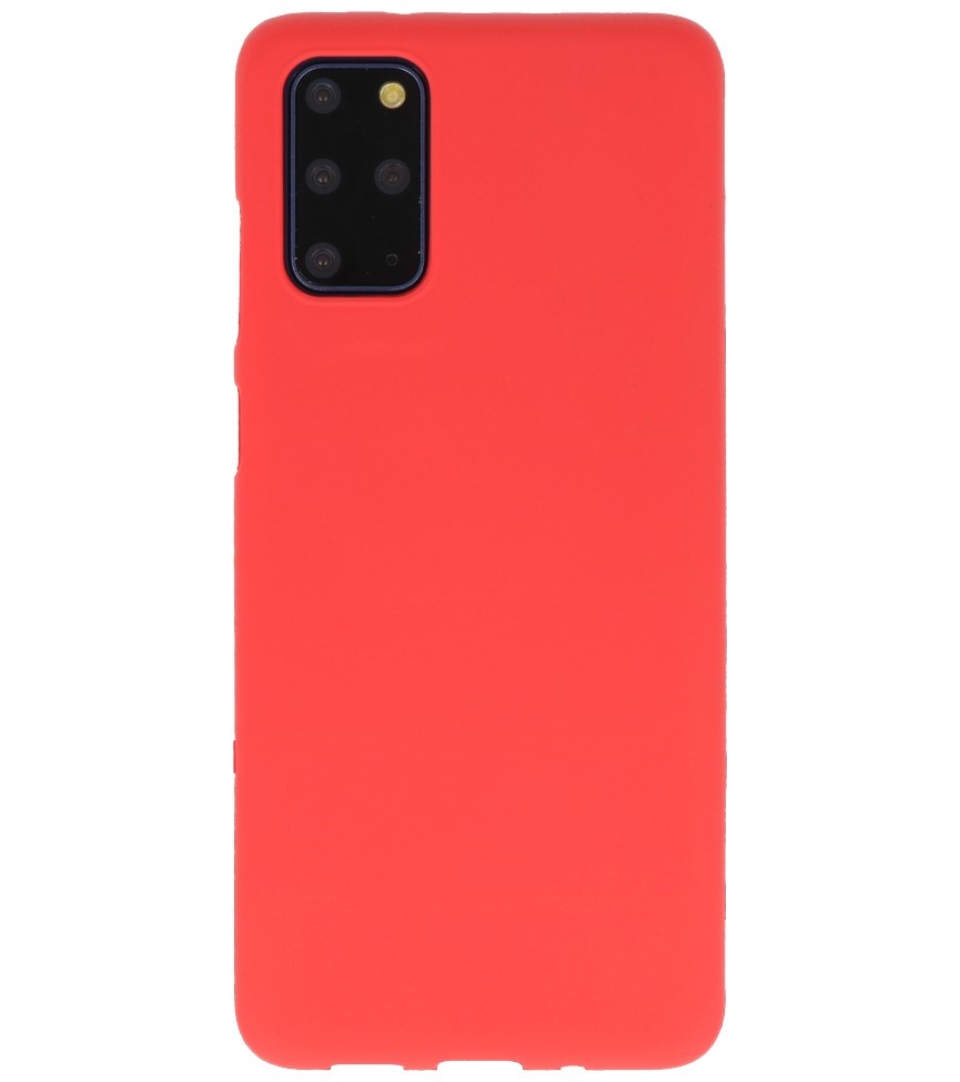 Color TPU Hoesje voor Samsung Galaxy S20 Plus Rood