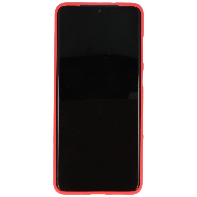Carcasa de TPU en color para Samsung Galaxy S20 Plus Rojo