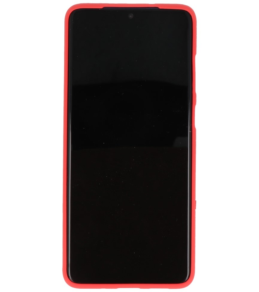 Carcasa de TPU en color para Samsung Galaxy S20 Plus Rojo