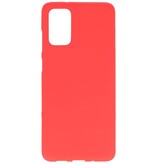 Carcasa de TPU en color para Samsung Galaxy S20 Plus Rojo