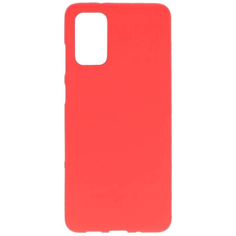 Coque en TPU couleur pour Samsung Galaxy S20 Plus Rouge
