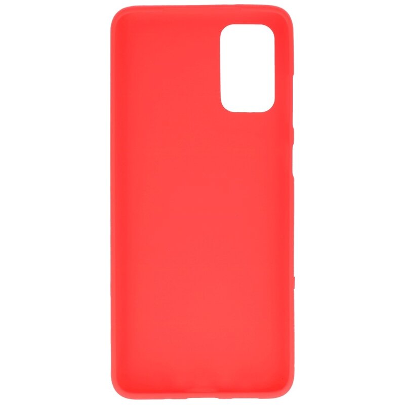 Coque en TPU couleur pour Samsung Galaxy S20 Plus Rouge