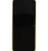 Coque en TPU couleur pour Samsung Galaxy S20 Plus Jaune