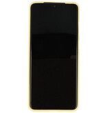 Farbige TPU-Hülle für Samsung Galaxy S20 Plus Gelb
