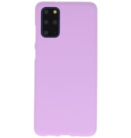 Coque en TPU couleur pour Samsung Galaxy S20 Plus Violet