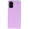 Funda de TPU en color para Samsung Galaxy S20 Plus Púrpura