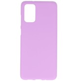Color TPU Hoesje voor Samsung Galaxy S20 Plus Paars