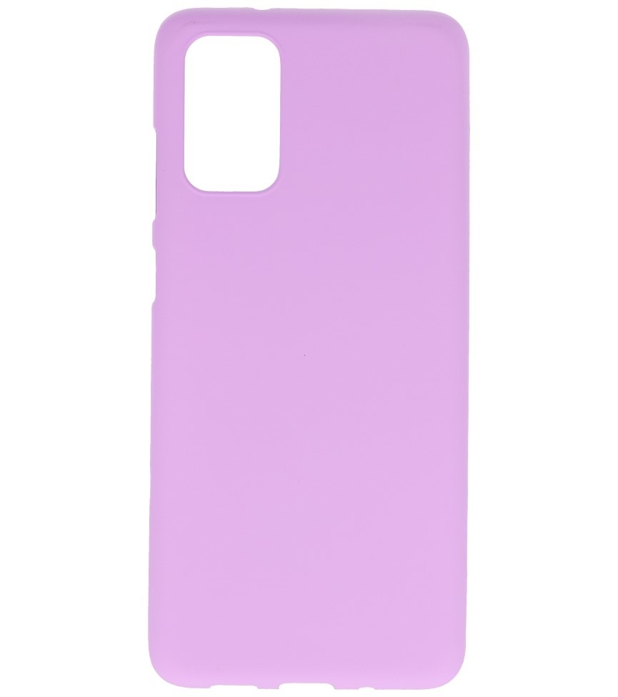 Coque en TPU couleur pour Samsung Galaxy S20 Plus Violet