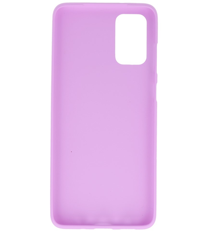 Color TPU Hoesje voor Samsung Galaxy S20 Plus Paars